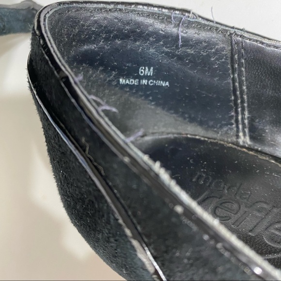 Moda Reflex 6M Suede Pointed Leopard Print Heels - Picture 8 of 10